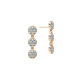 Rosecliff Nantucket Blue Topaz Drop Earrings in 14k Gold (December)