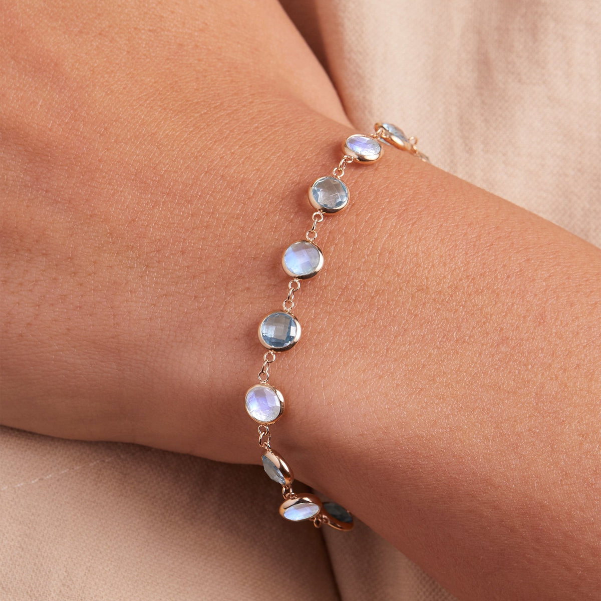 Newport Grand Santorini Bracelet in 14k Gold