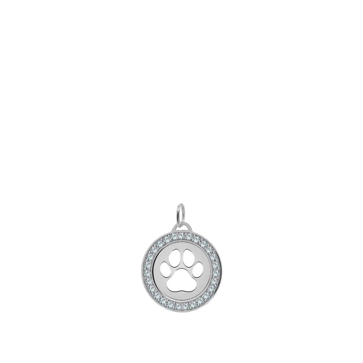 Paw & Alexandrite Pendant in 14k Gold (June)