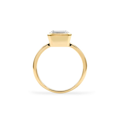 Warren Vertical Birthstone Ring in 14k Gold