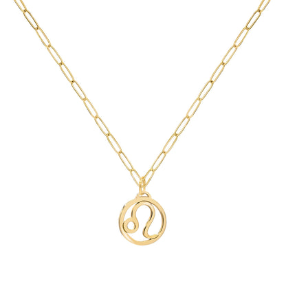 Zodiac Pendant in 14k Gold