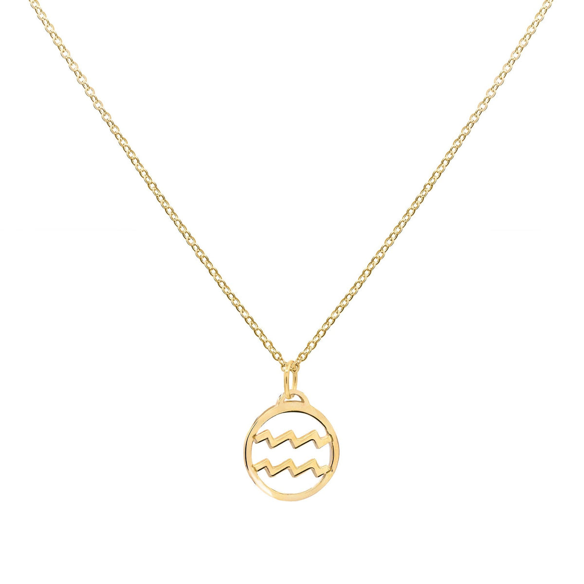 Zodiac Pendant in 14k Gold