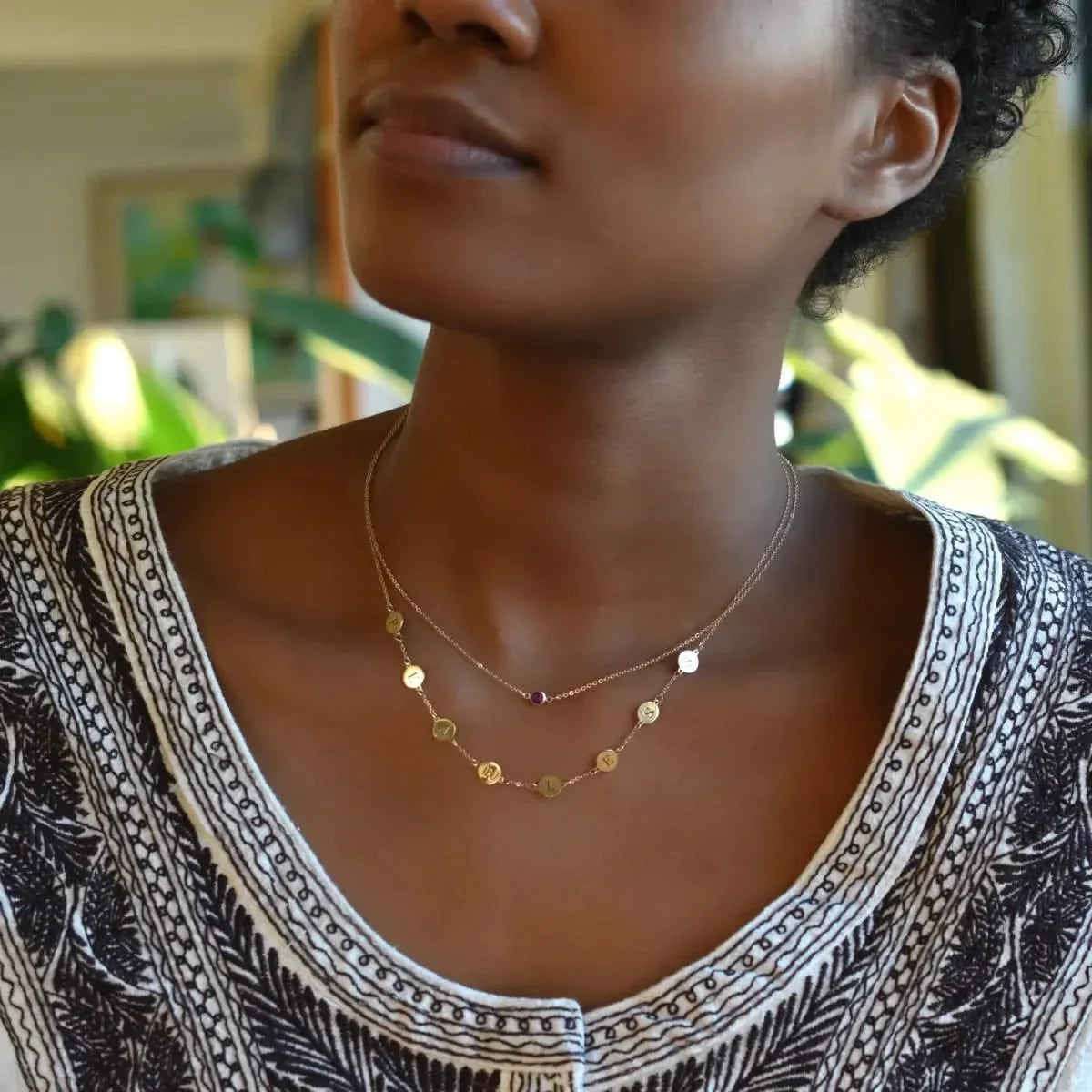 FEARLESS Necklace in 14k Gold