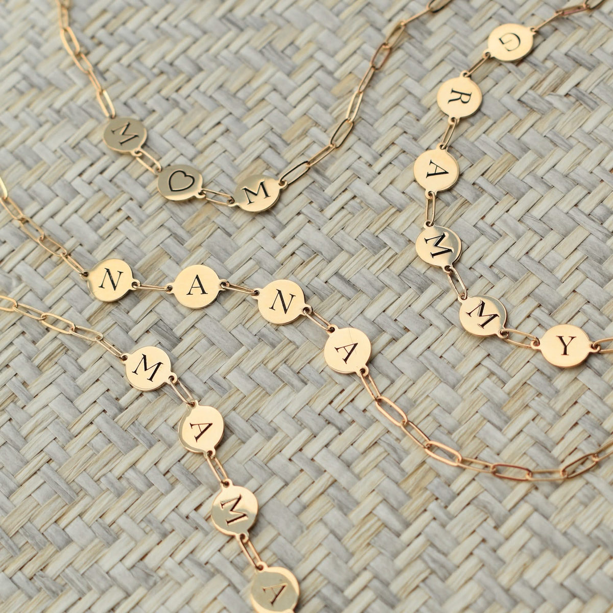 NANA Bracelet on Adelaide Mini in 14k Gold