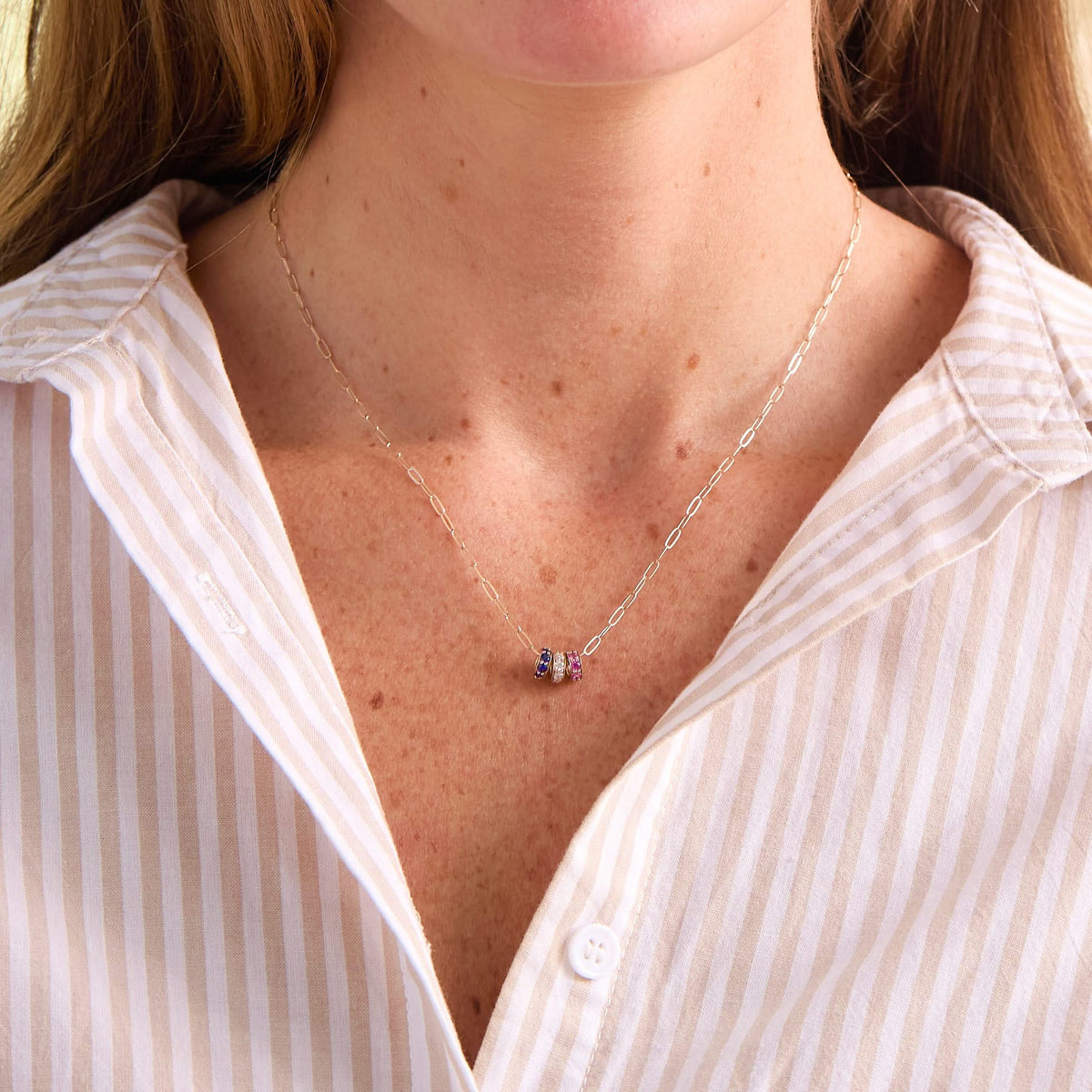 Rosecliff Diamond Bead in 14k Gold