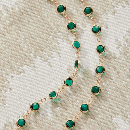 Newport Birthstone Necklace in 14k Gold