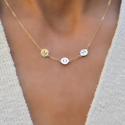 MOM Necklace in 14k Gold
