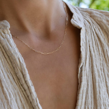 Adelaide Mini Necklace in 14k Gold
