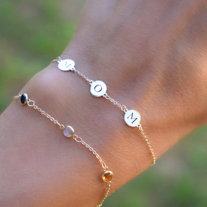 MOM Bracelet in 14k Gold