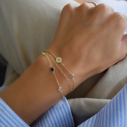 Adelaide Mini Bracelet in 14k Gold