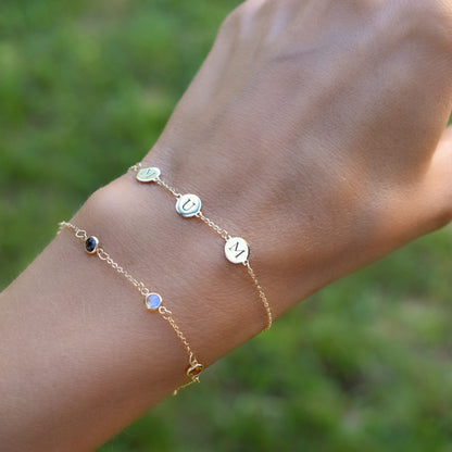 MUM Bracelet in 14k Gold