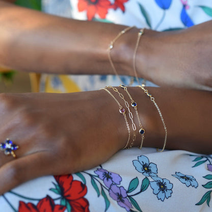 Adelaide Mini Bracelet in 14k Gold