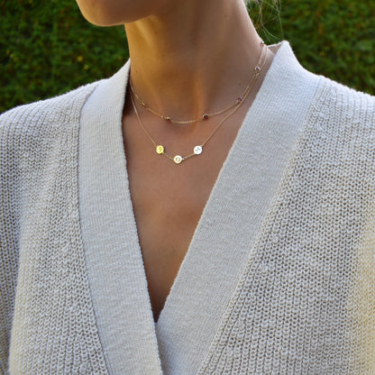 MOM Necklace in 14k Gold