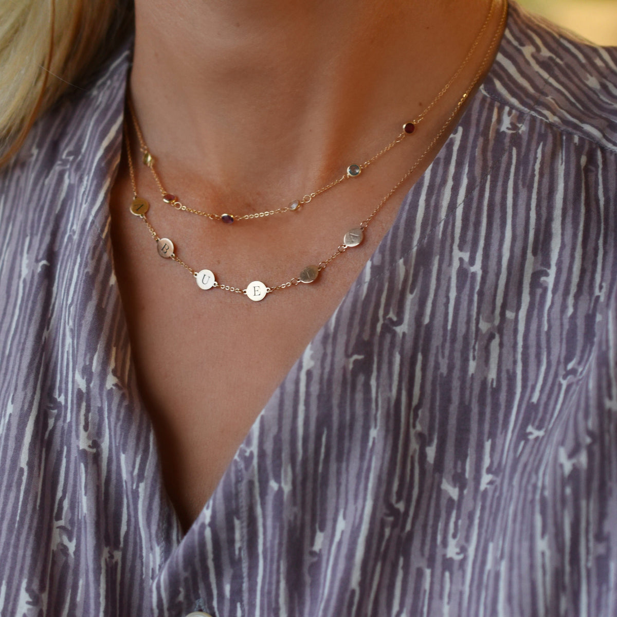 ABUELA Necklace in 14k Gold