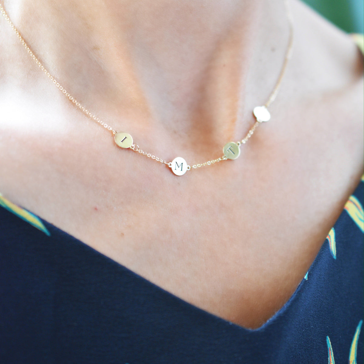 NANA Necklace in 14k Gold