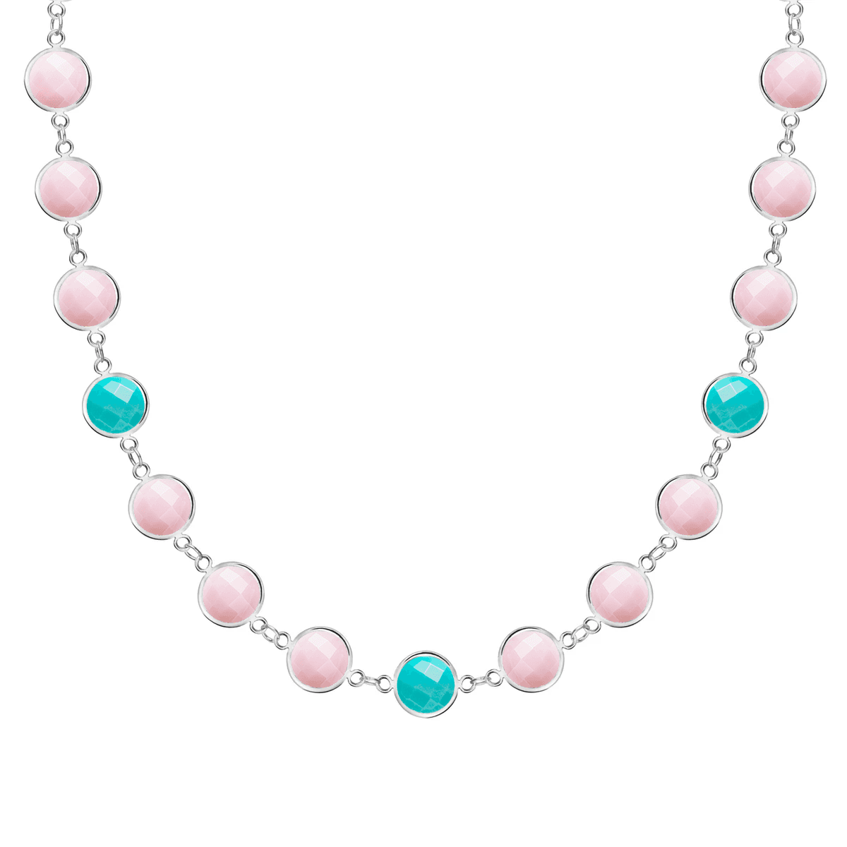 Newport Grand Palm Beach Necklace in 14k Gold