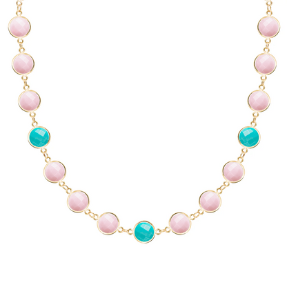Newport Grand Palm Beach Necklace in 14k Gold